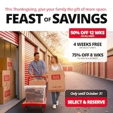 Access Storage - Orillia Promotion