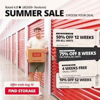 Access Storage - Orillia Promotion