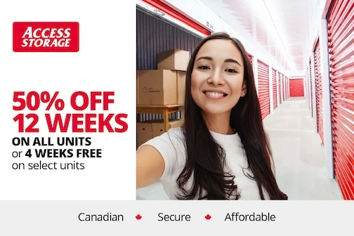 Access Storage - Orillia Promotion